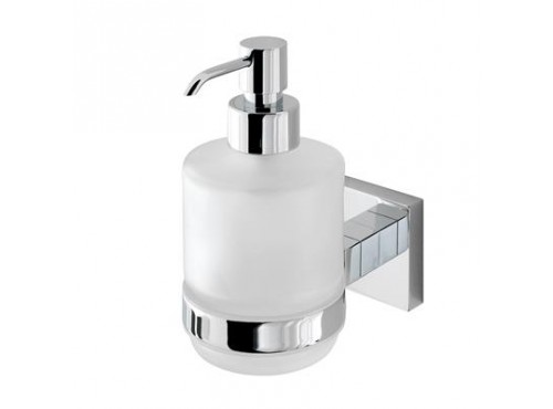 Rimini glass soap dispenser