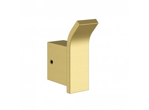 Pure Brushed Brass Robe Hook